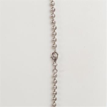 Sterling Silver Ball Chain Necklace