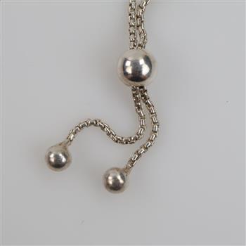 Sterling Silver Beaded Bracelet