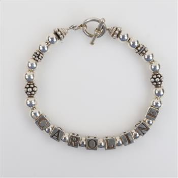 Sterling Silver Beaded 