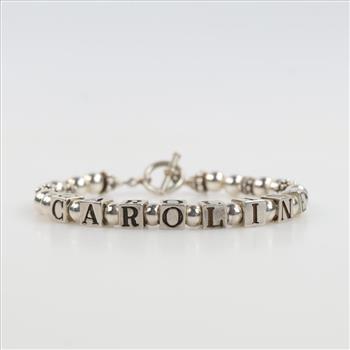 Sterling Silver Beaded 