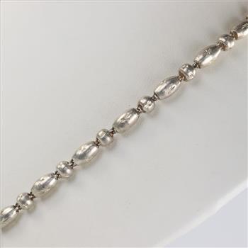 Sterling Silver Beaded Necklace