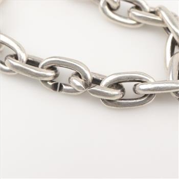Sterling Silver Big Link Bracelet