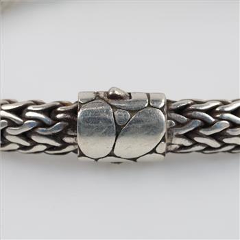Sterling Silver Black Stone Bracelet