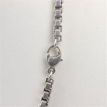 Sterling Silver Box Chain Necklace