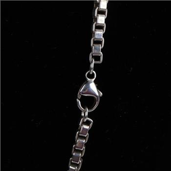 Sterling Silver Box Chain Necklace