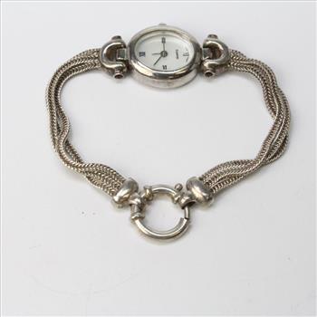 Sterling Silver Bracelet Watch