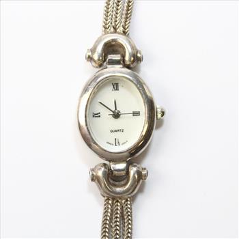 Sterling Silver Bracelet Watch