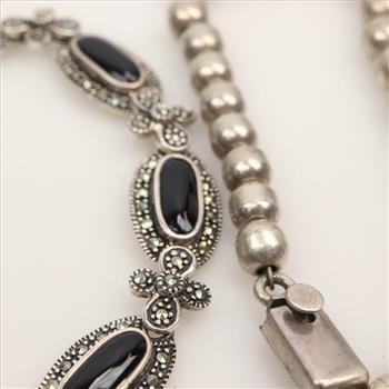 Sterling Silver Bracelets, 2 Pieces