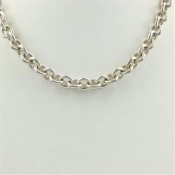 Sterling Silver Cable Chain Necklace