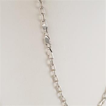 Sterling Silver Cable Chain Necklace