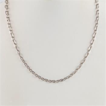 Sterling Silver Cable Chain Necklace