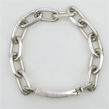 Sterling Silver Chain Bracelet