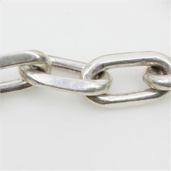 Sterling Silver Chain Bracelet