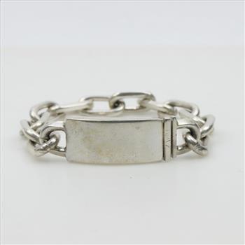 Sterling Silver Chain Bracelet