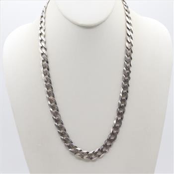 Sterling Silver Chain Necklace