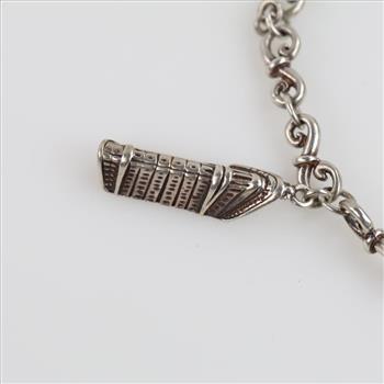 Sterling Silver Charm Bracelet