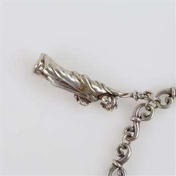 Sterling Silver Charm Bracelet