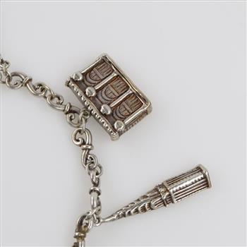 Sterling Silver Charm Bracelet