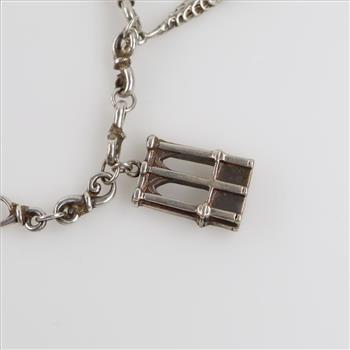 Sterling Silver Charm Bracelet