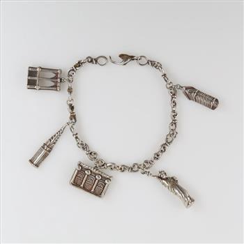 Sterling Silver Charm Bracelet