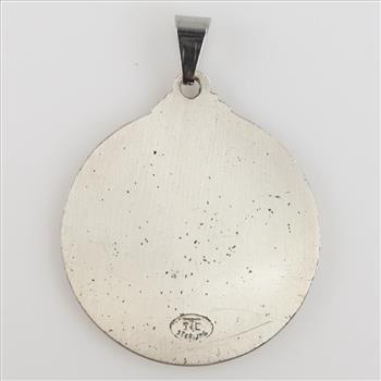 Sterling Silver Circle Pendant