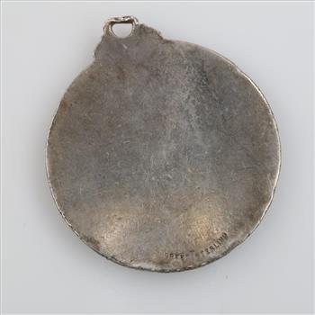 Sterling Silver Circle Pendant