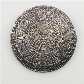 Sterling Silver Circle Pin