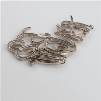 Sterling Silver Clear Stone 