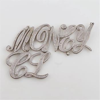 Sterling Silver Clear Stone 