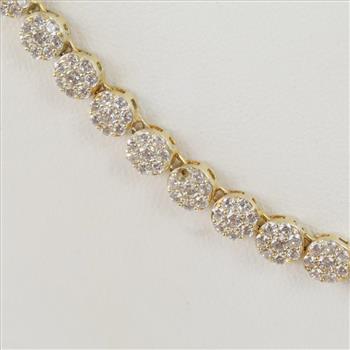 Sterling Silver Clear Stone Necklace