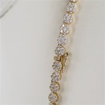 Sterling Silver Clear Stone Necklace