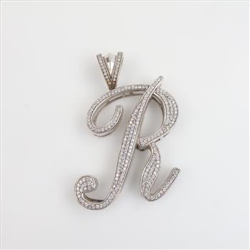 Sterling Silver Clear Stone 