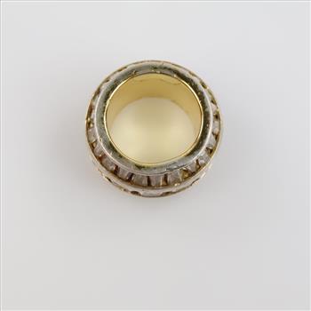 Sterling Silver Clear Stone Ring