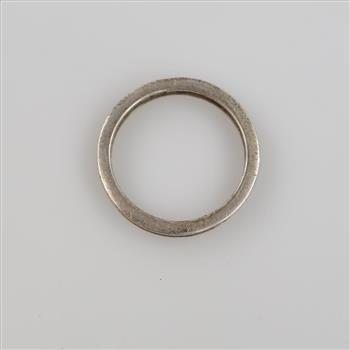 Sterling Silver Clear Stone Ring