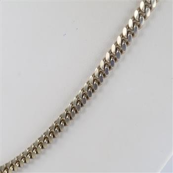 Sterling Silver Cuban Chain Necklace