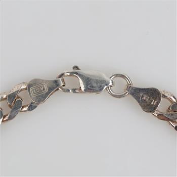 Sterling Silver Cuban Link Bracelet