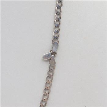 Sterling Silver Cuban Link Name Necklace
