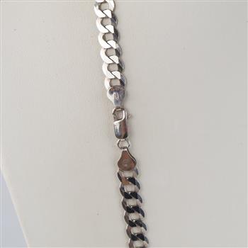 Sterling Silver Cuban Link Necklace
