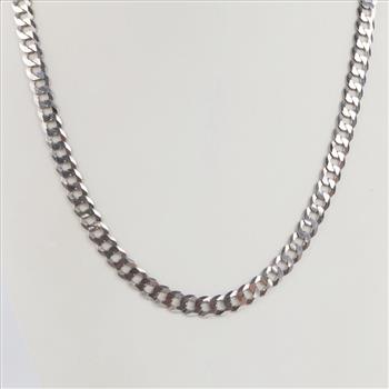 Sterling Silver Cuban Link Necklace