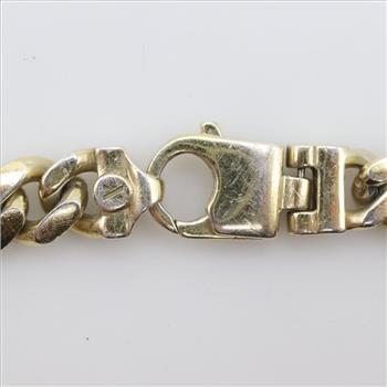 Sterling Silver Curb Chain Bracelet