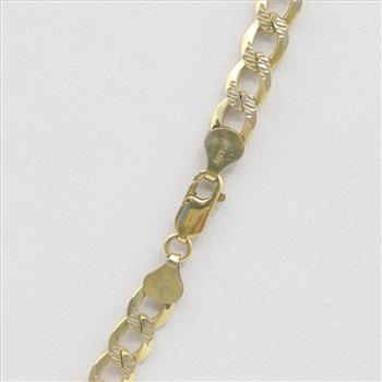 Sterling Silver Curb Chain Necklace