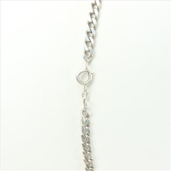 Sterling Silver Curb Chain Necklace