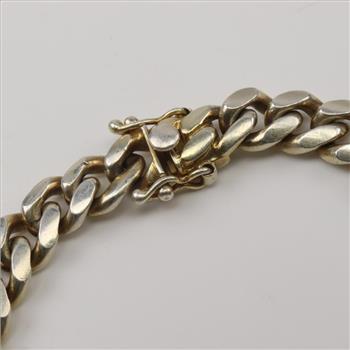 Sterling Silver Curb Link Bracelet