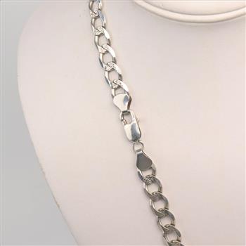 Sterling Silver Curb Link Chain