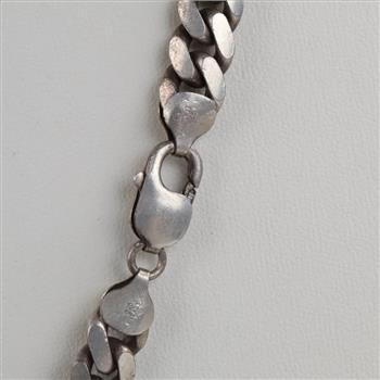 Sterling Silver Curb Link Necklace