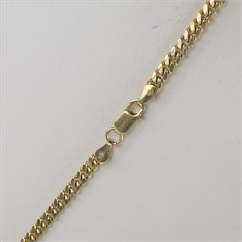 Sterling Silver Curb Link Necklace