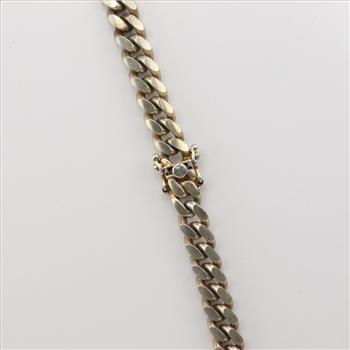 Sterling Silver Curb Necklace