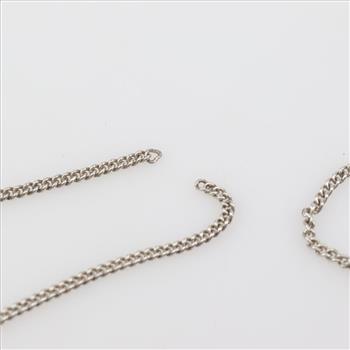 Sterling Silver Curb Necklace