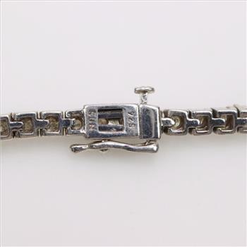 Sterling Silver Diamond Accent Bracelet