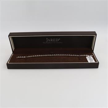 Sterling Silver Diamond Bracelet